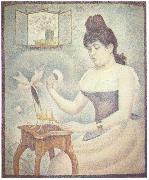 Georges Seurat, Die Frau mit der Puderquaste